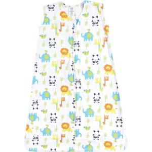 imageLuvable Friends Unisex BabySleeveless Jersey Cotton Sleeping Bag Sack BlanketNeutral Animals Jersey