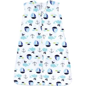 imageLuvable Friends Unisex BabySleeveless Jersey Cotton Sleeping Bag Sack BlanketOcean Jersey