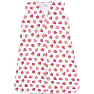 imageLuvable Friends Unisex BabySleeveless Jersey Cotton Sleeping Bag Sack BlanketStrawberry Jersey