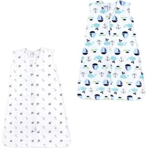 imageLuvable Friends unisexbaby Safe Sleep Wearable Sleeping BagSackBlanketSailboatsOcean Jersey 2pack
