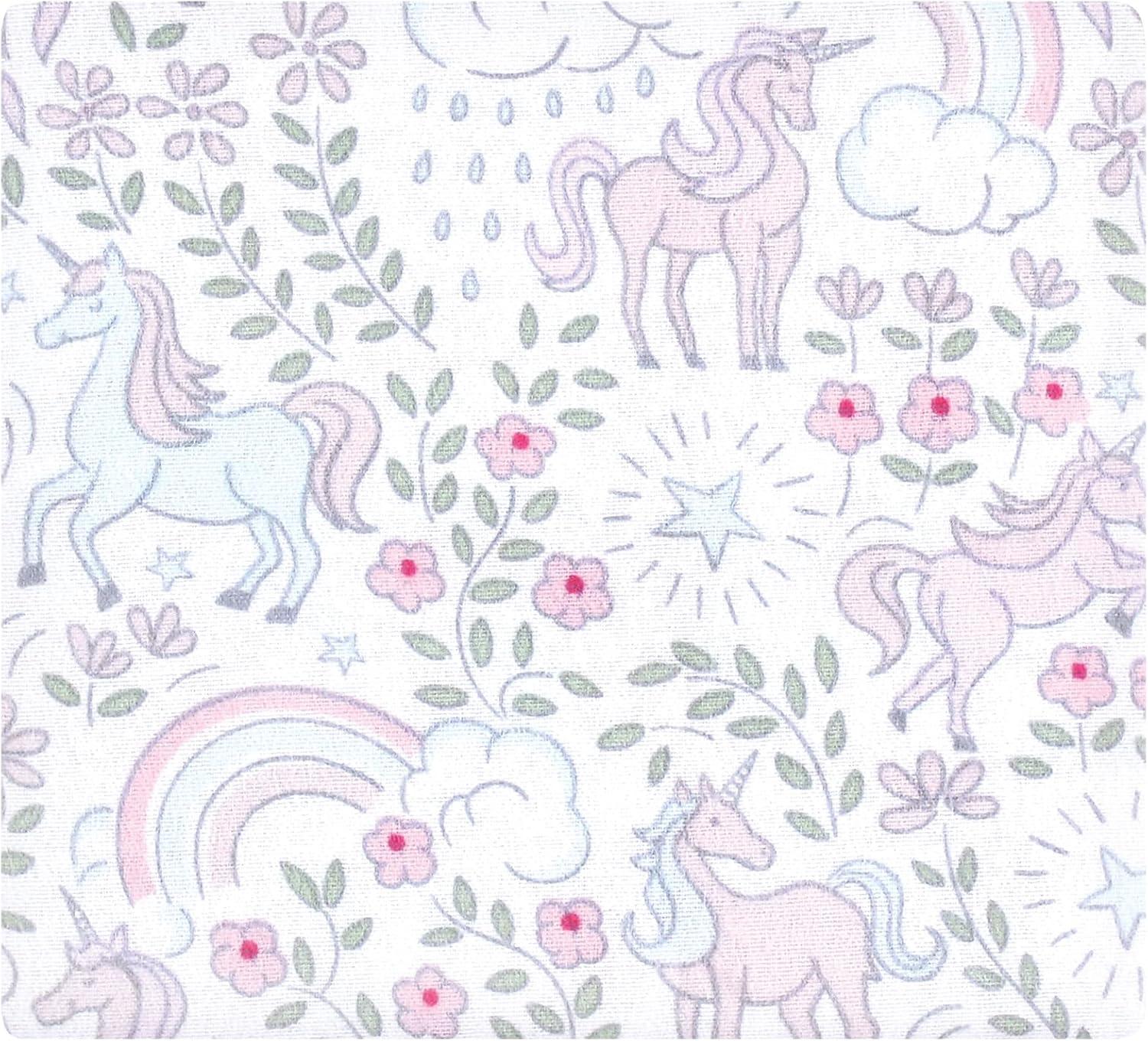 imageLuvable Friends Hudson Baby Flannel Receiving Blankets 7pkMagical Unicorn