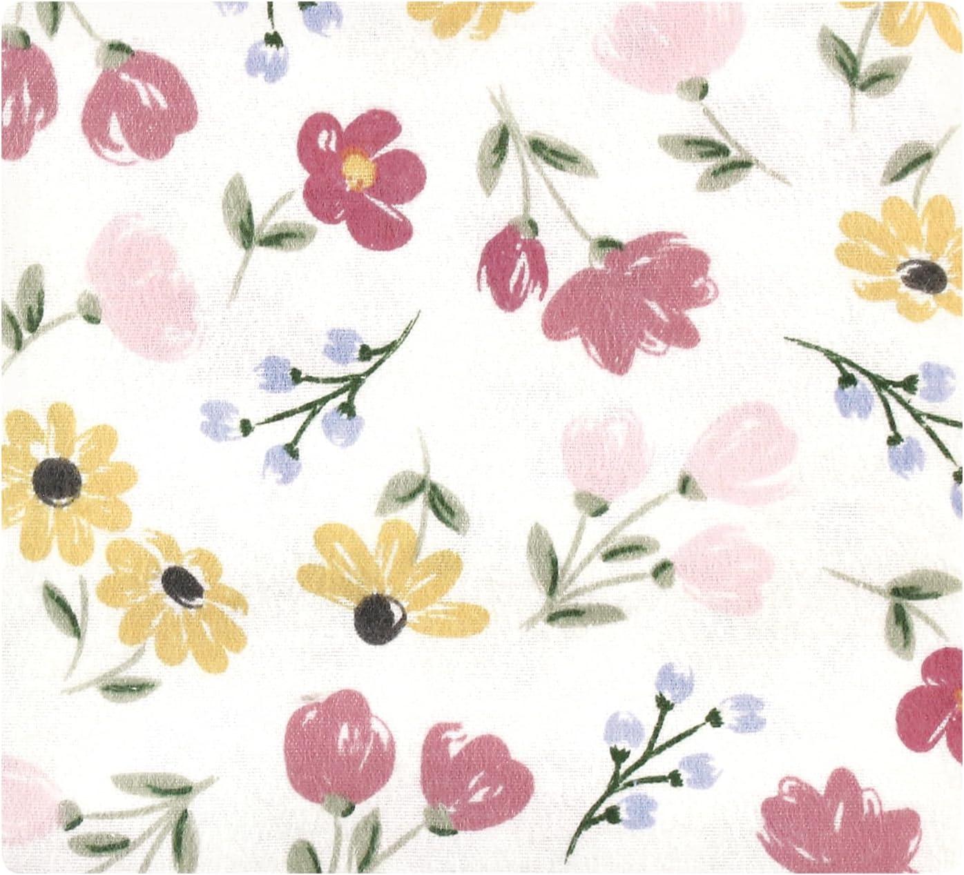 imageLuvable Friends Hudson Baby Flannel Receiving Blankets 7pkPainted Floral