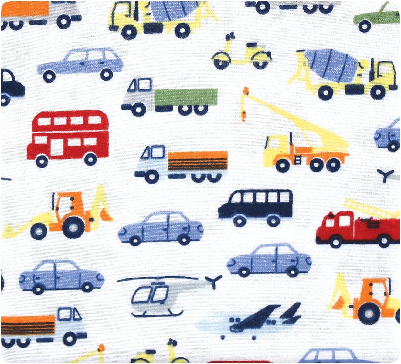 imageLuvable Friends Hudson Baby Flannel Receiving Blankets 7pkVehicle Adventure