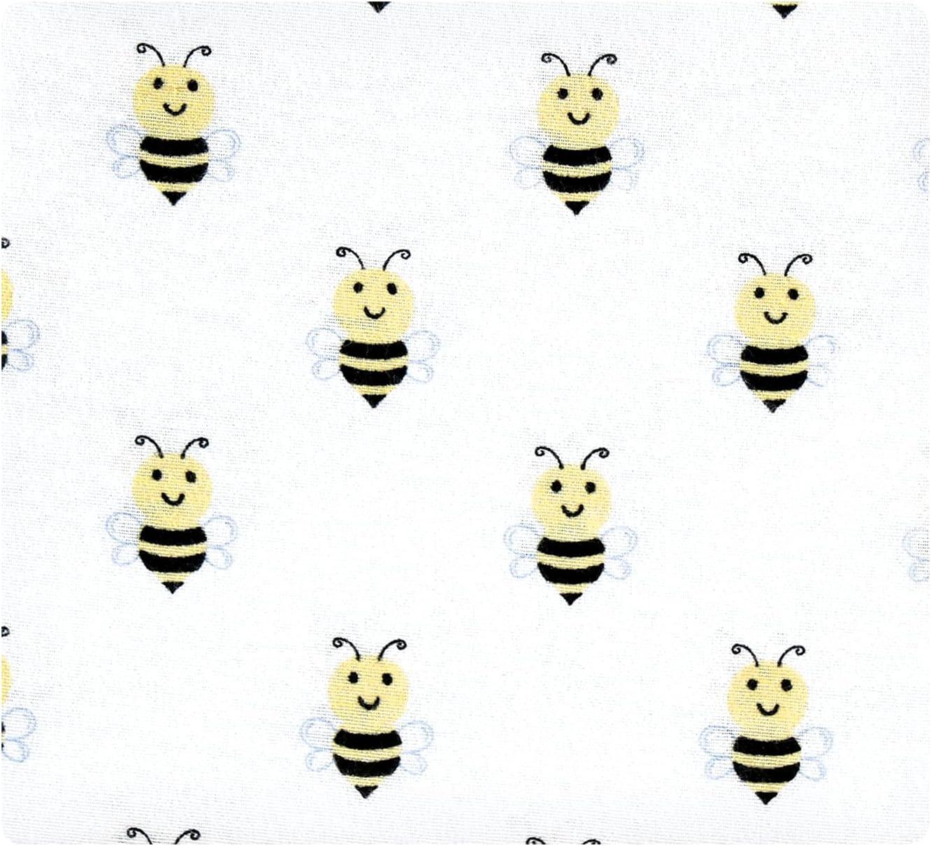 imageLuvable Friends Hudson Baby Flannel Receiving Blankets 7pkYellow Daisy Bee