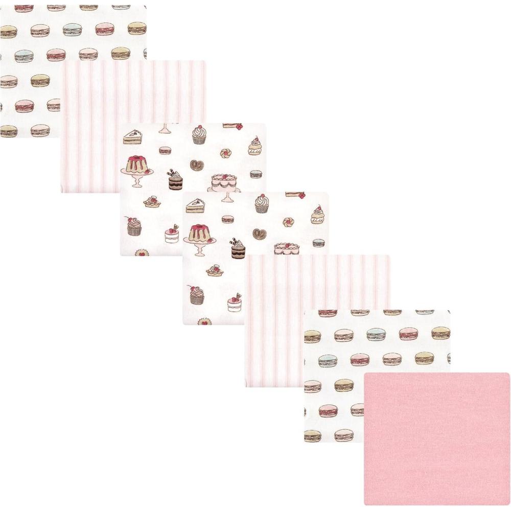 imageLuvable Friends Little Treasure Flannel Receiving Blankets 7pkBakery