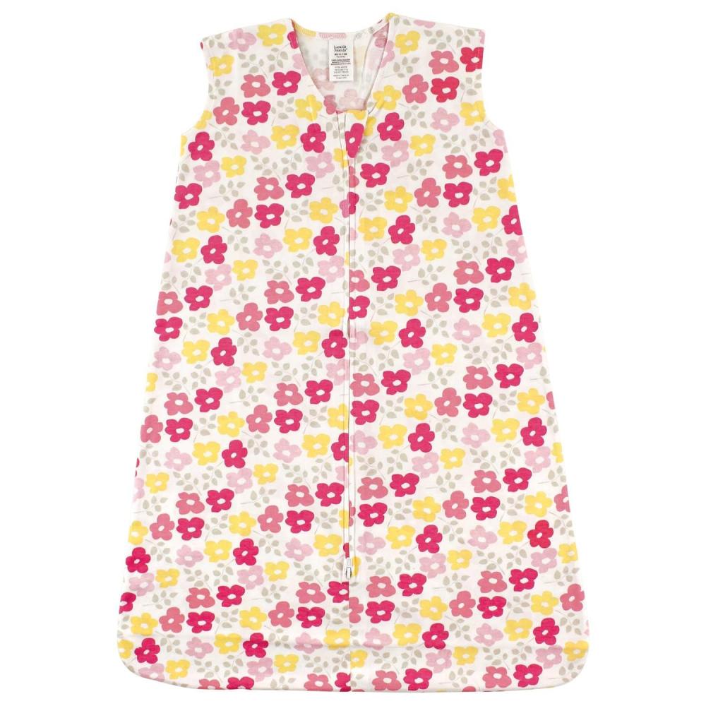 imageLuvable Friends Unisex Baby Sleeveless Jersey Cotton Sleeping Bag Sack Blanket Flowers Jersey 06 Months