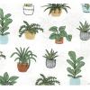 imageLuvable Friends Hudson Baby Flannel Receiving Blankets 7pkBotanical Plants