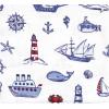imageLuvable Friends Hudson Baby Flannel Receiving Blankets 7pkCoastal Lighthouse