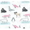imageLuvable Friends Hudson Baby Flannel Receiving Blankets 7pkPink Arctic Pals