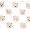 imageLuvable Friends Hudson Baby Flannel Receiving Blankets 7pkRosy Taupe Bear