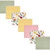 imageLuvable Friends Little Treasure Flannel Receiving Blankets 7pkAutumn Floral