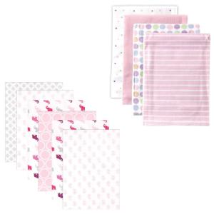 imageFlannel Receiving Blanket 10PackElephantPink Dots