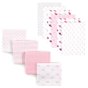 imageFlannel Receiving Blanket 10PackElephantTiara