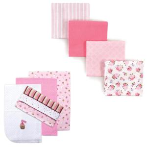 imageFlannel Receiving Blanket 10PackPink CupcakeGarden