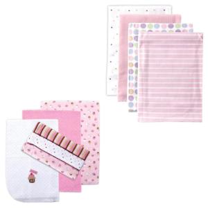 imageFlannel Receiving Blanket 10PackPink CupcakePink Dots