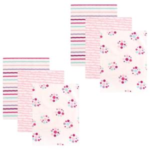 imageFlannel Receiving Blanket 6PackGirl Paws