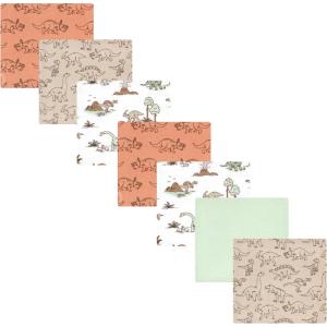 imageLuvable Friends Hudson Baby Flannel Receiving Blankets 7pkDino Exploration