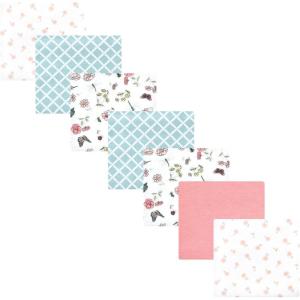 imageLuvable Friends Hudson Baby Flannel Receiving Blankets 7pkGarden Bird