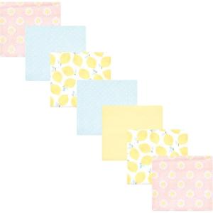 imageLuvable Friends Hudson Baby Flannel Receiving Blankets 7pkYellow Daisy