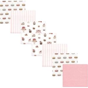imageLuvable Friends Little Treasure Flannel Receiving Blankets 7pkBakery