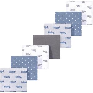 imageLuvable Friends Little Treasure Flannel Receiving Blankets 7pkHelicopter