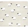 imageLuvable Friends Little Treasure Flannel Receiving Blankets 4pkBeige Sheep