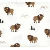 imageLuvable Friends Little Treasure Flannel Receiving Blankets 4pkBuffalos