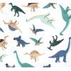 imageLuvable Friends Little Treasure Flannel Receiving Blankets 4pkDinosaur Blue