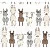 imageLuvable Friends Little Treasure Flannel Receiving Blankets 4pkFarm Friends Pastel