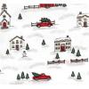 imageLuvable Friends Little Treasure Flannel Receiving Blankets 4pkHoliday Village