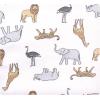 imageLuvable Friends Little Treasure Flannel Receiving Blankets 4pkSafari Adventure