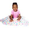 imageLuvable Friends Unisex Baby Coral Fleece Blanket Gray Plaid One SizePink