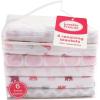 imageLuvable Friends Unisex Baby Cotton Flannel Receiving Blankets Basic Elephant 8Piece One SizeElephants 6pack