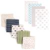 imageFlannel Receiving Blanket 9PackRhinoElephant