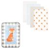 imageHigh Pile Blanket ampamp Flannel Blanket 4PackFox