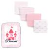 imageHigh Pile Blanket ampamp Flannel Blanket 4PackPrincessTiara