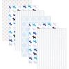 imageLuvable Friends Unisex Baby Cotton Flannel Receiving Blankets Basic Elephant 8Piece One SizeBulldogs 6pack