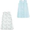 imageLuvable Friends Unisex Baby Sleeveless Jersey Cotton Sleeping Bag Sack BlanketElephants Sheep Jersey 2pack