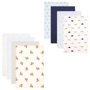 imageFlannel Receiving Blanket 8PackFoxTurtles
