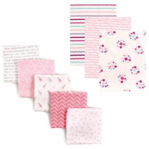 imageFlannel Receiving Blanket 8PackGirl PawsGiraffe