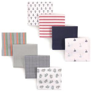 imageFlannel Receiving Blanket 8PackSailboatsDog