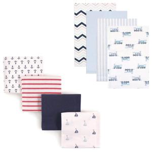 imageFlannel Receiving Blanket 8PackTrainsSailboats