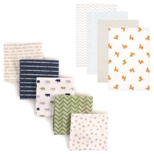 imageFlannel Receiving Blanket 9PackRhinoFox