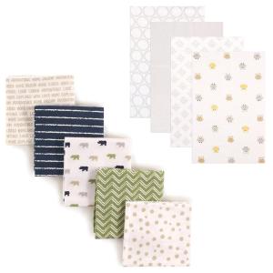 imageFlannel Receiving Blanket 9PackRhinoOwls