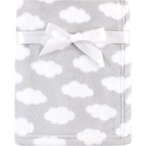 imageLuvable Friends Unisex Baby Coral Fleece Blanket Gray Plaid One SizeGray Cloud
