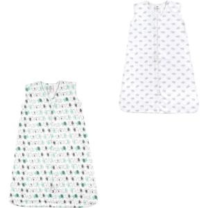 imageLuvable Friends Unisex Baby Sleeveless Jersey Cotton Sleeping Bag Sack BlanketElephants Gray Elephant Jersey 2pack