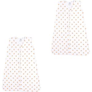 imageLuvable Friends Unisex Baby Sleeveless Jersey Cotton Sleeping Bag Sack BlanketFox Jersey 2pack