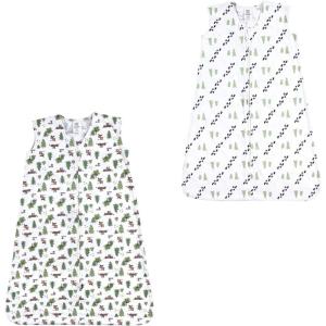 imageLuvable Friends Unisex Baby Sleeveless Jersey Cotton Sleeping Bag Sack BlanketMoose Trees Jersey 2pack