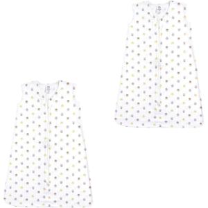 imageLuvable Friends Unisex Baby Sleeveless Jersey Cotton Sleeping Bag Sack BlanketOwls Jersey 2pack