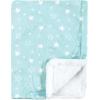 imageLuvable Friends Unisex Baby Plush Blanket with Sherpa Back Neutral Safari One SizeBoy Basic Elephant